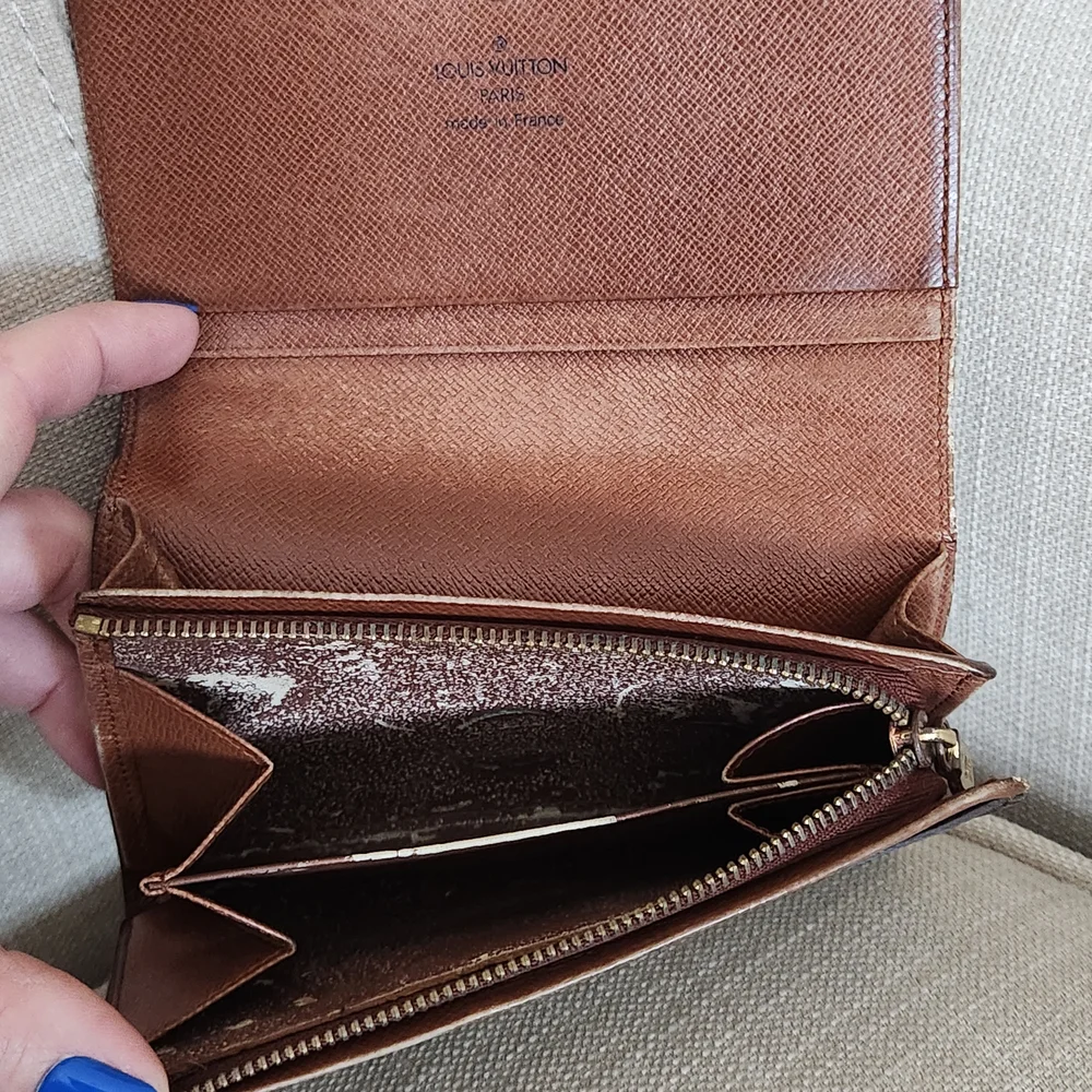 Louis Vuitton Vintage Monogram Porte Monnaie Tresor Bifold Wallet - Picture 13 of 16